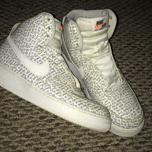Air Force 1 high tops just do it edition 9/10